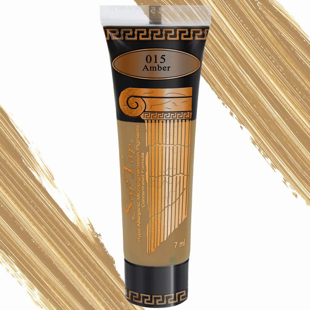 SofTap PMU Eyebrow Microblading Shading Pigment for Permanent Makeup Tattoo (Amber)