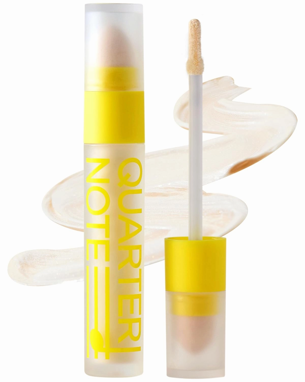 Super Beam Tinted Glow Lightweight Vegan Highlighter with Smudging Sponge Tip for Long Lasting Creamy Luminous Texture for a Radiant Finish & Glowing Skin