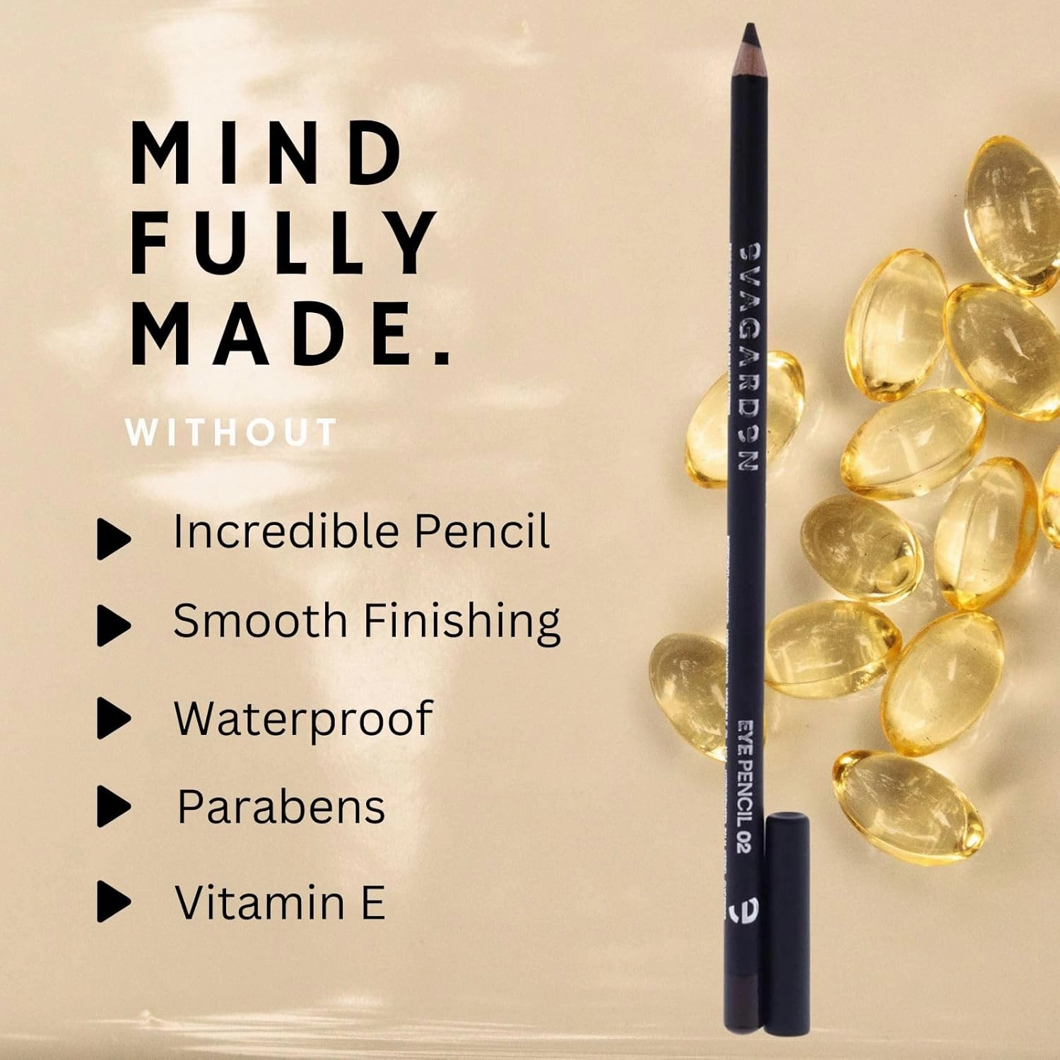 Superlast Eye Pencil - Pure and Intense, No Transfer Color Release - Stays Through All Weather Conditions - Emphasize and Enhance Your Look Instantly - 832 Blue Night - 0.07 oz