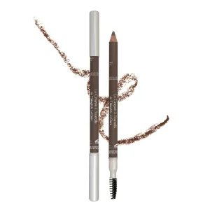 T. Leclerc Eyebrow Pencil with Brush - Professional Brow Pen Brow Enhancing Eyeliner Precise Fine Tip Shapes, Defines, Fills, Create Natural Fluffy Brows Spoolie Smokey Eyes Long Lasting (Chatain)