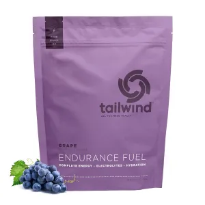 Tailwind Nutrition Endurance Fuel, Electrolyte & Hydration Sports Drink Mix Powder, Gluten-Free, Vegan, Grape, 30 Servings