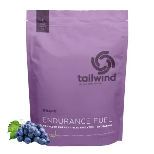 Tailwind Nutrition Endurance Fuel, Electrolyte & Hydration Sports Drink Mix Powder, Gluten-Free, Vegan, Grape, 50 Servings
