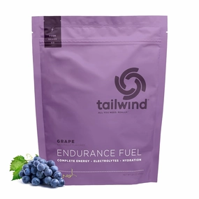 Tailwind Nutrition Endurance Fuel, Electrolyte & Hydration Sports Drink Mix Powder, Gluten-Free, Vegan, Grape, 30 Servings