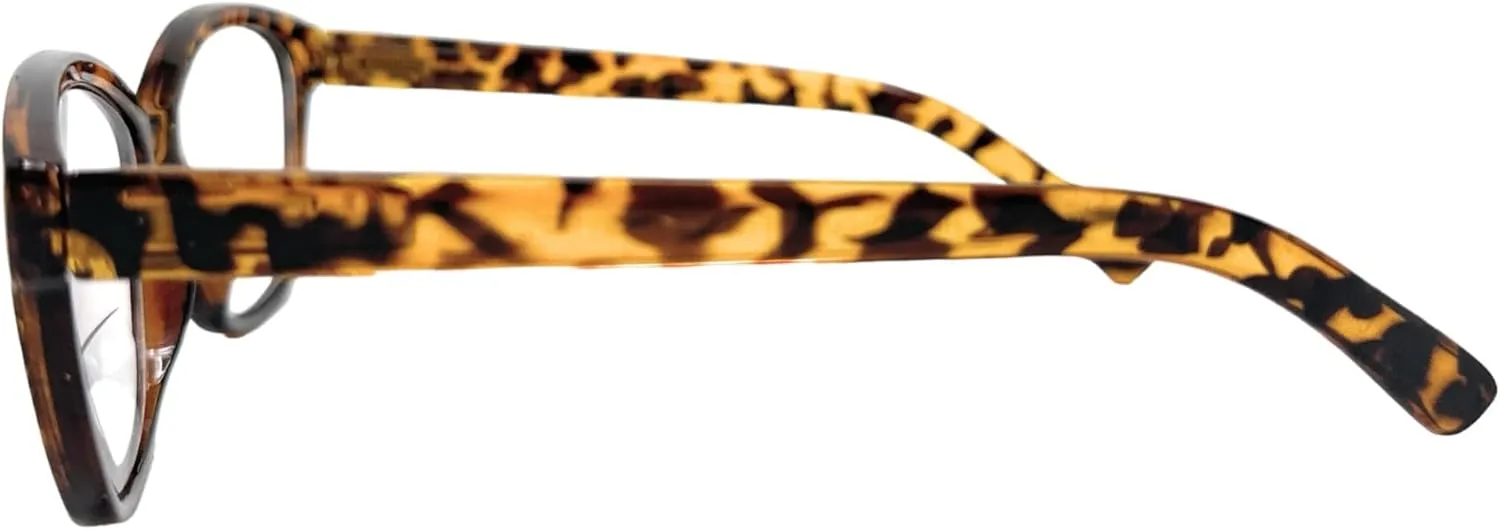 The Ella Butterfly Shaped Bifocal Reading Glasses, Stylish Cat Eye Bifocal Readers for Women