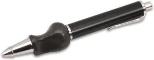 The Pencil Grip Heavyweight Ballpoint Pen with Grip, Ergonomic and Best Pens for Smooth Writing, 2.4 Oz- TPG-651, Black
