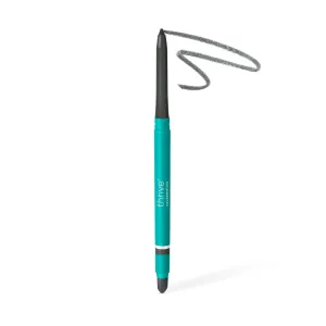 Thrive Causemetics Infinity Waterproof Eyeliner Pencil, Built In Sharpener & Smudge Tip, Long Lasting, Smudge Proof, Hyaluronic Acid & Shea Butter, Vegan & Cruelty Free, Hoda (Slate Grey Matte)