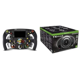 Thrustmaster Ferrari SF 1000 Edition Formula Wheel Add On (XBOX Series X/S, One, Playstation 5, 4, Windows).   Thrustmaster TX Servo Base (XBOX Series X/S, XOne & Windows)