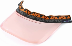 Tontron Colourvisor Removable Helmet Visor | Helmet Brim (Pink)