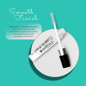 Transparent Clear Brow & Lash Mascara - Sculpts Brows, Defines Lashes | Defining & Separating, Long-Lasting, Vegan & Cruelty-Free (10 ml)