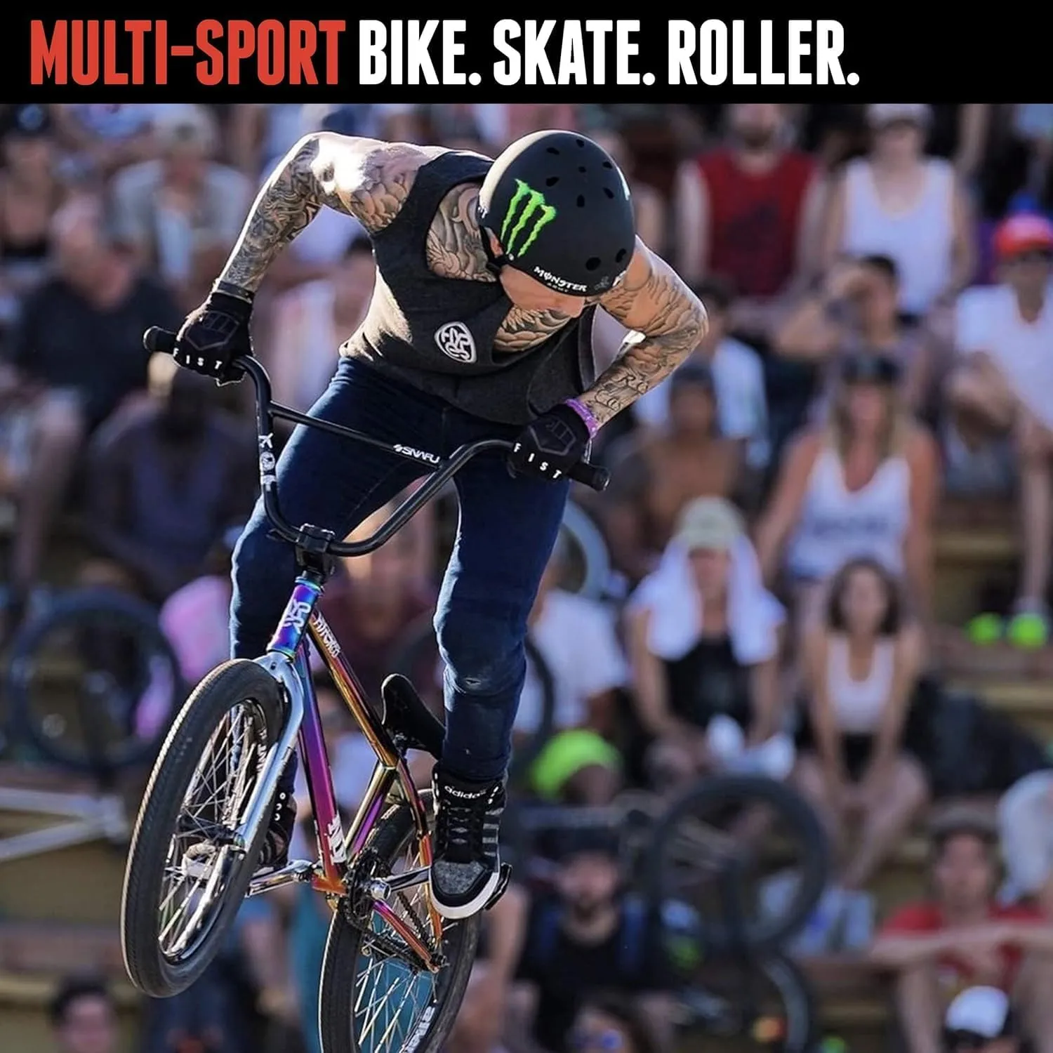 Triple Eight Dual Certified Bike and Skateboard Helmet