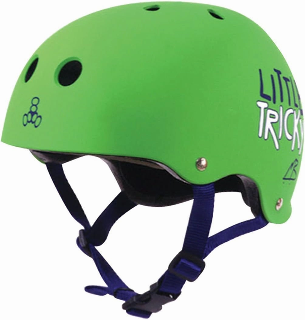 Triple Eight Triple Eight Little Tricky Dual Certified sweatsaver Kids Skateboard and Bike Helmet