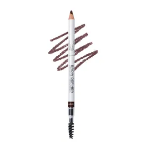 True   Luscious Brow Definer Pencil - Pomade & Powder Combo With Organic Castor Oil - Fills, Shapes Eyebrows - Waterproof - Auburn for Red/Mahogany Hair