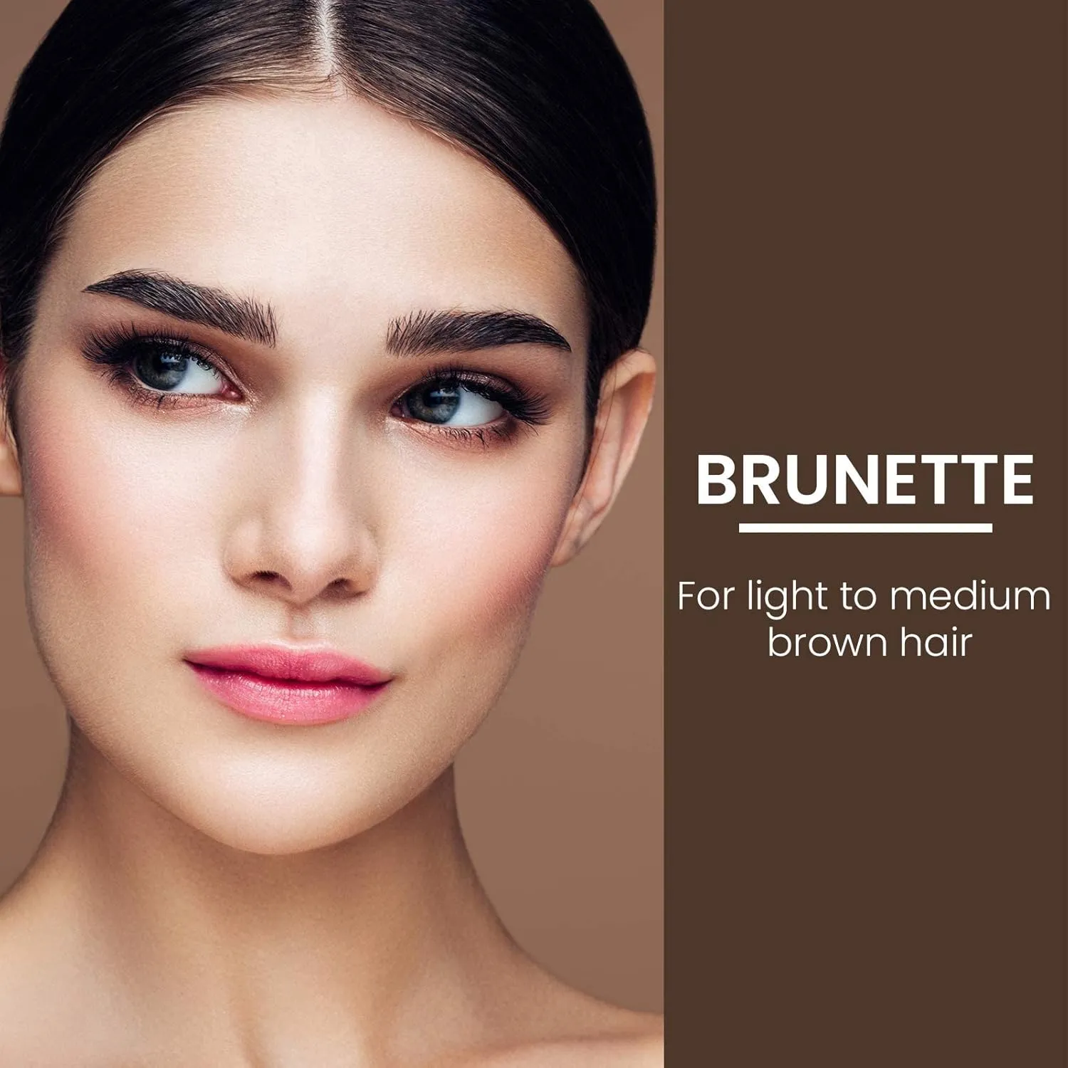 True   Luscious Brow Definer Pencil - Pomade & Powder Combo With Organic Castor Oil - Fills, Shapes Eyebrows - Waterproof - Brunette