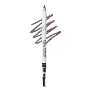 True   Luscious Brow Definer Pencil - Pomade & Powder Combo With Organic Castor Oil - Fills, Shapes Eyebrows - Waterproof - Cool Brunette
