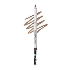 True   Luscious Brow Definer Pencil - Pomade & Powder Combo With Organic Castor Oil - Fills, Shapes Eyebrows - Waterproof - Taupe (Universal)