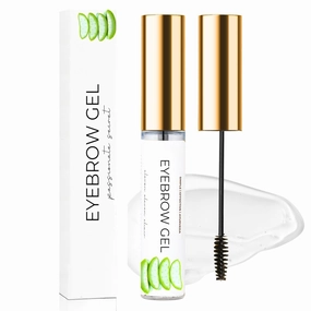 Tubees Clear Eyebrow Gel with Brush, Organic & Waterproof Eye Brow Setting Gel,also works as Mascara, Eyebrow Enhancer (5 gm)