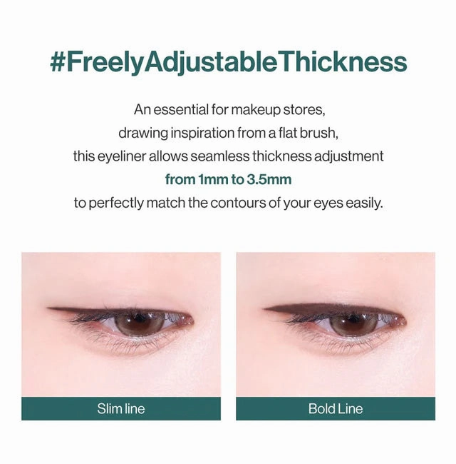 UNLEASHIA Easy Glide Flat Eyeliner (2 Shades)