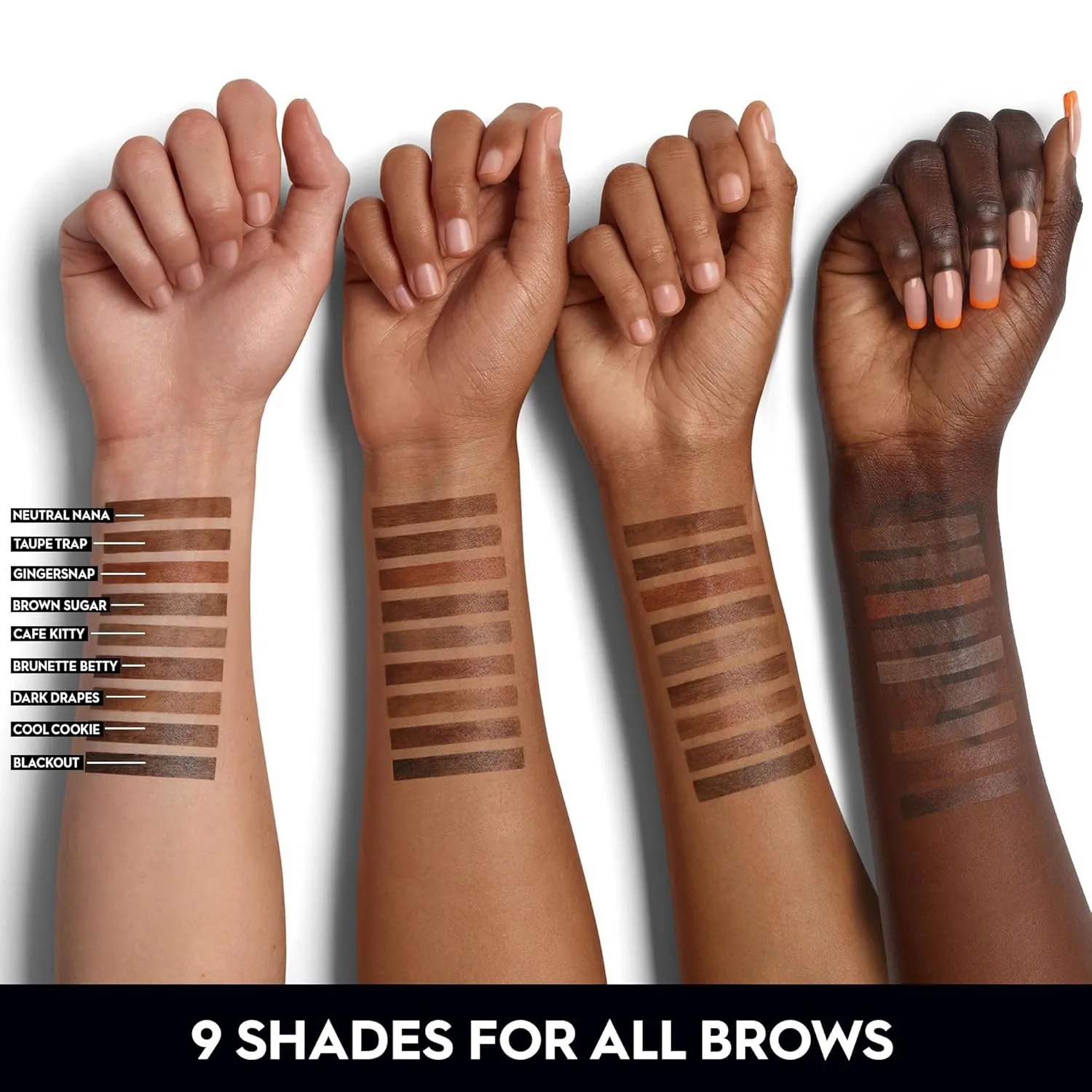 Urban Decay Big Bush Volumizing Tinted Eyebrow Gel, Waterproof, Smudge-Resistant, Flake-Resistant, Buildable Brow Gel Fibers, Long-lasting, Up to 24 HR Hold, Nourishing Castor Oil, Vegan - 0.19 fl oz