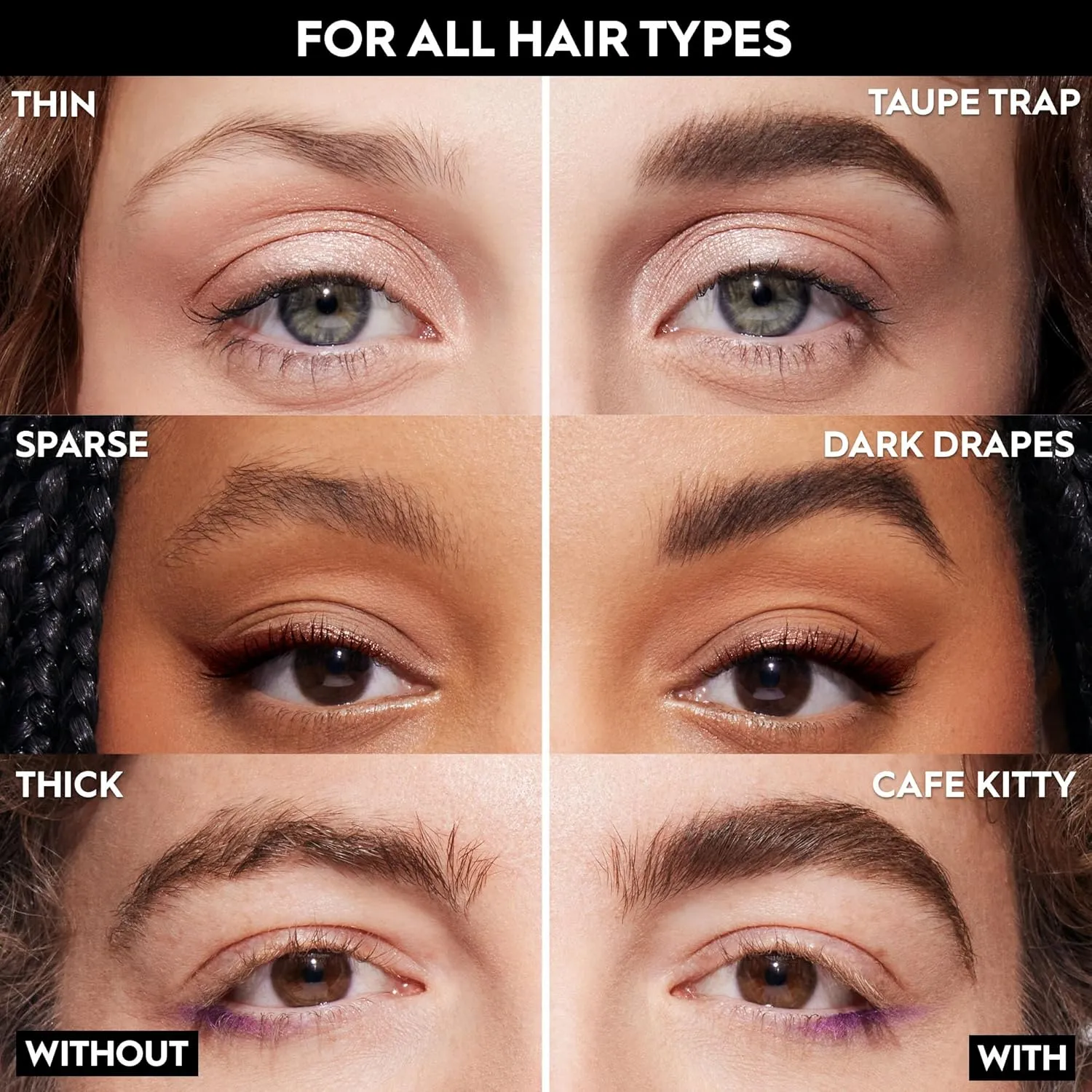 Urban Decay Big Bush Volumizing Tinted Eyebrow Gel, Waterproof, Smudge-Resistant, Flake-Resistant, Buildable Brow Gel Fibers, Long-lasting, Up to 24 HR Hold, Nourishing Castor Oil, Vegan - 0.19 fl oz