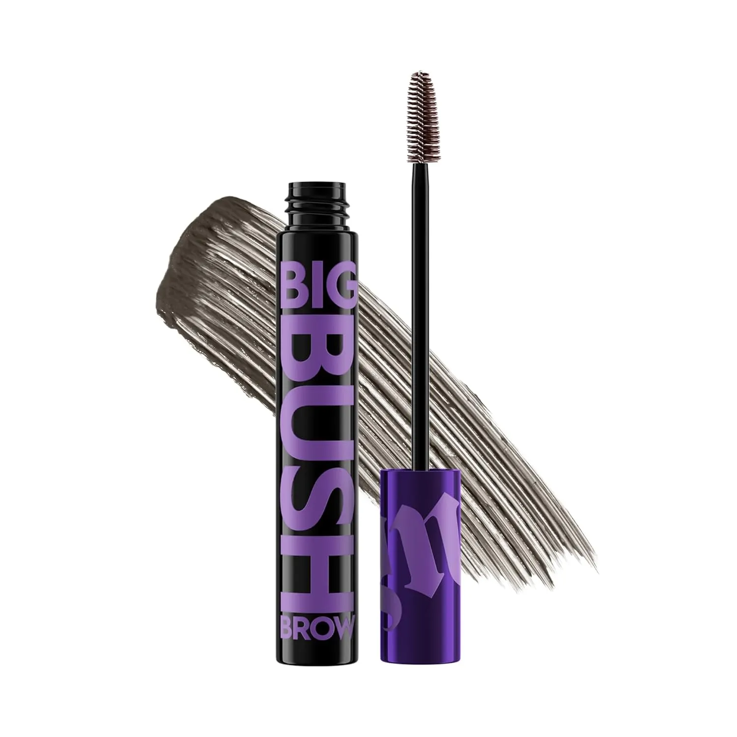 Urban Decay Big Bush Volumizing Tinted Eyebrow Gel, Waterproof, Smudge-Resistant, Flake-Resistant, Buildable Brow Gel Fibers, Long-lasting, Up to 24 HR Hold, Nourishing Castor Oil, Vegan - 0.19 fl oz