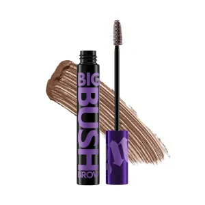 Urban Decay Big Bush Volumizing Tinted Eyebrow Gel, Waterproof, Smudge-Resistant, Flake-Resistant, Buildable Brow Gel Fibers, Long-lasting, Up to 24 HR Hold, Nourishing Castor Oil, Vegan - 0.19 fl oz