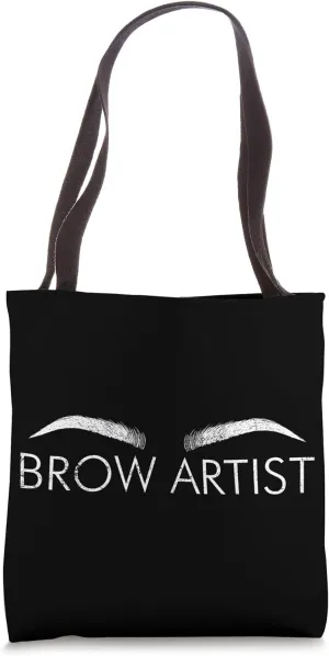 Vintage Brow Artist Eyebrow Artist Brow Artist Tote Bag