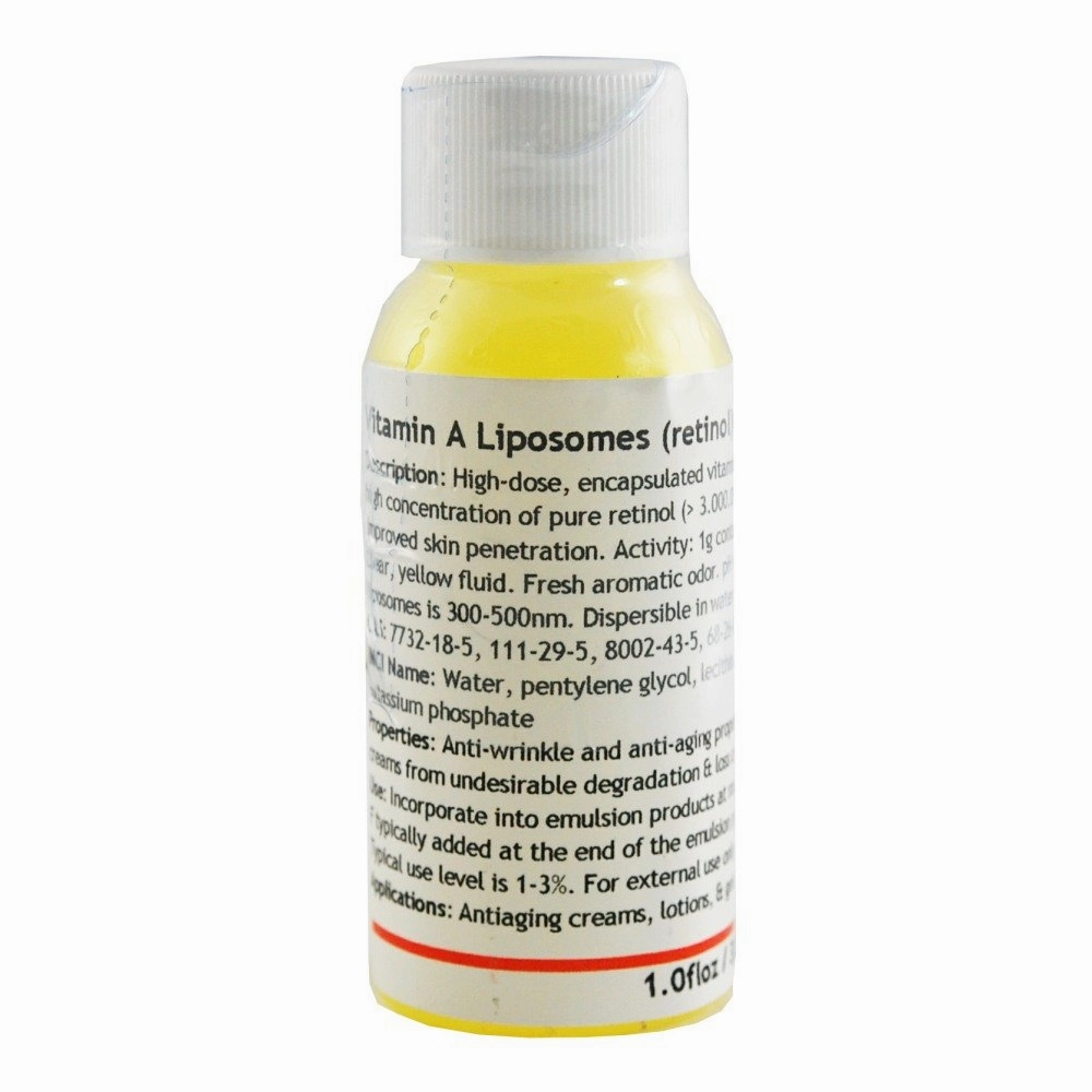 Vitamin A Liposomes (retinol) - 1.0floz / 30ml - Cosmetic Ingredient