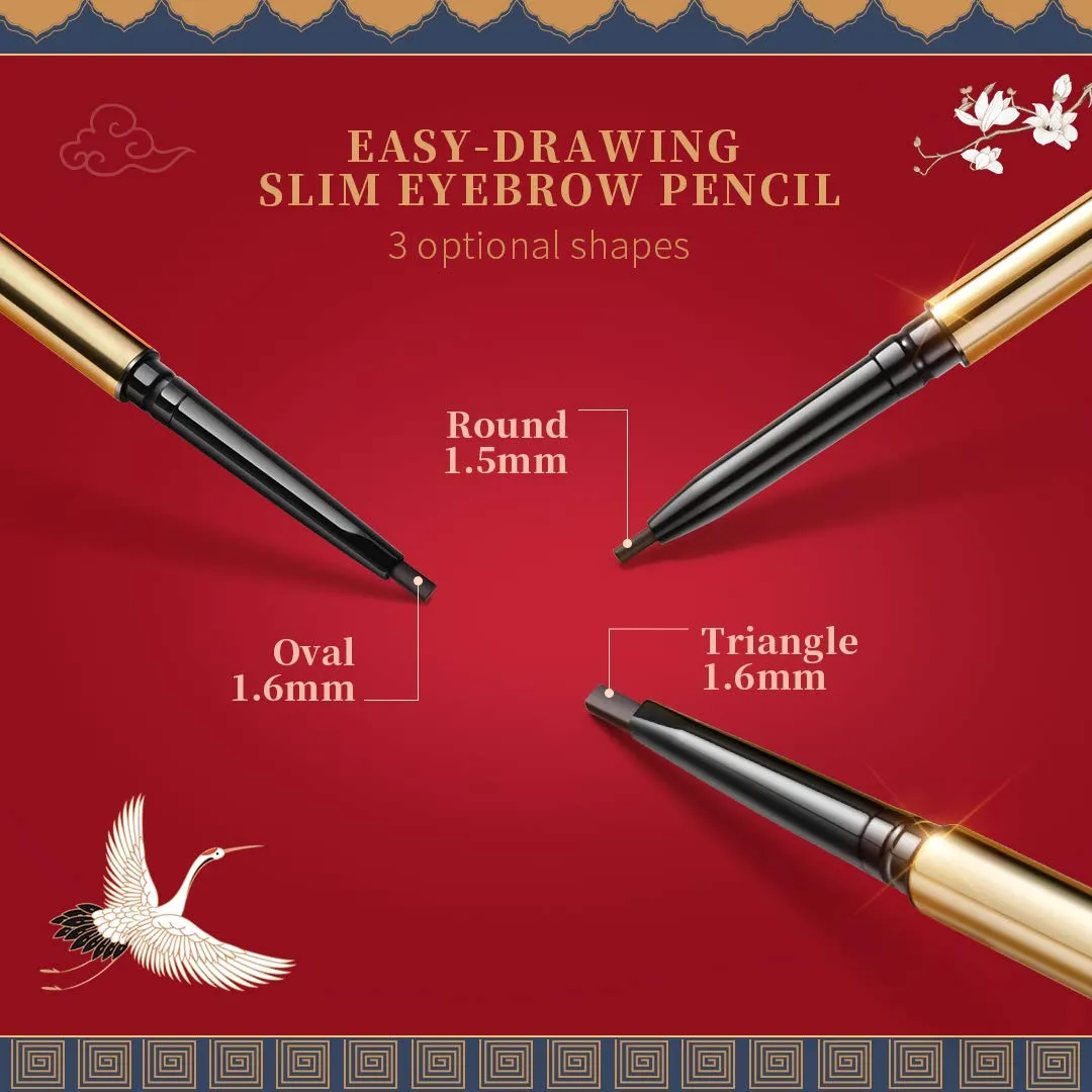 Waterproof Eyebrow Pencil, Sharpenable, Longwear, Long Lasting Eyebrow Pencil, Defined Brows, Pigment Brow Pencil