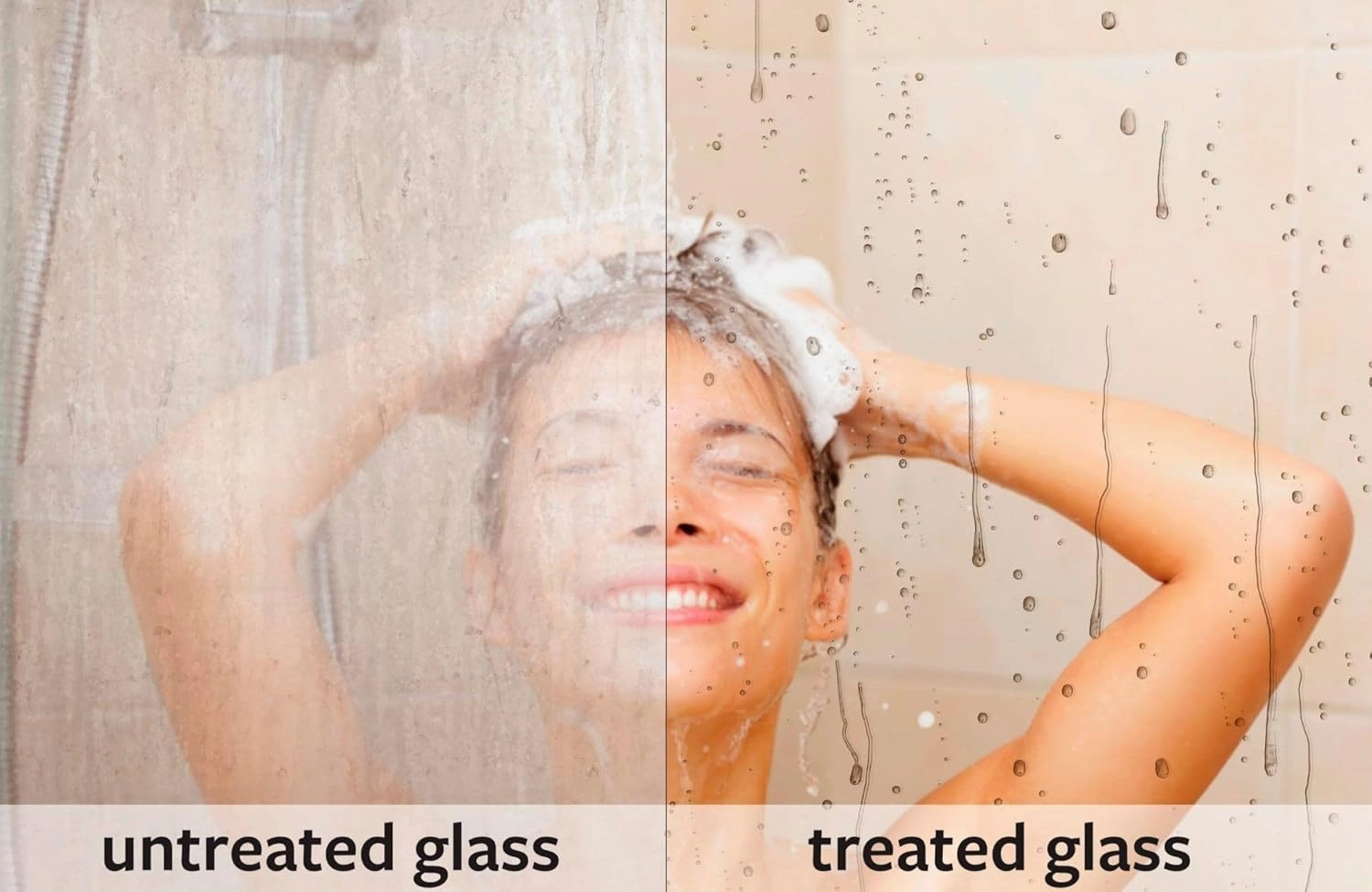Windsor 3/8" Low Iron Glass 56.5-60" W x 78" H Twinglide Frameless Shower Door with Tempered Glass (Polished/Low Iron)