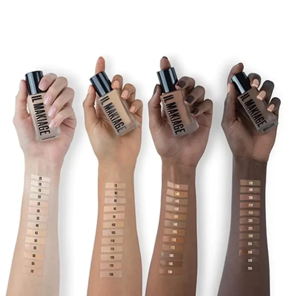 WOKE UP LIKE THIS FLAWLESS BASE FOUNDATION IL MAKIAGE Shade 210, 30 ML/ 1 FL OZ