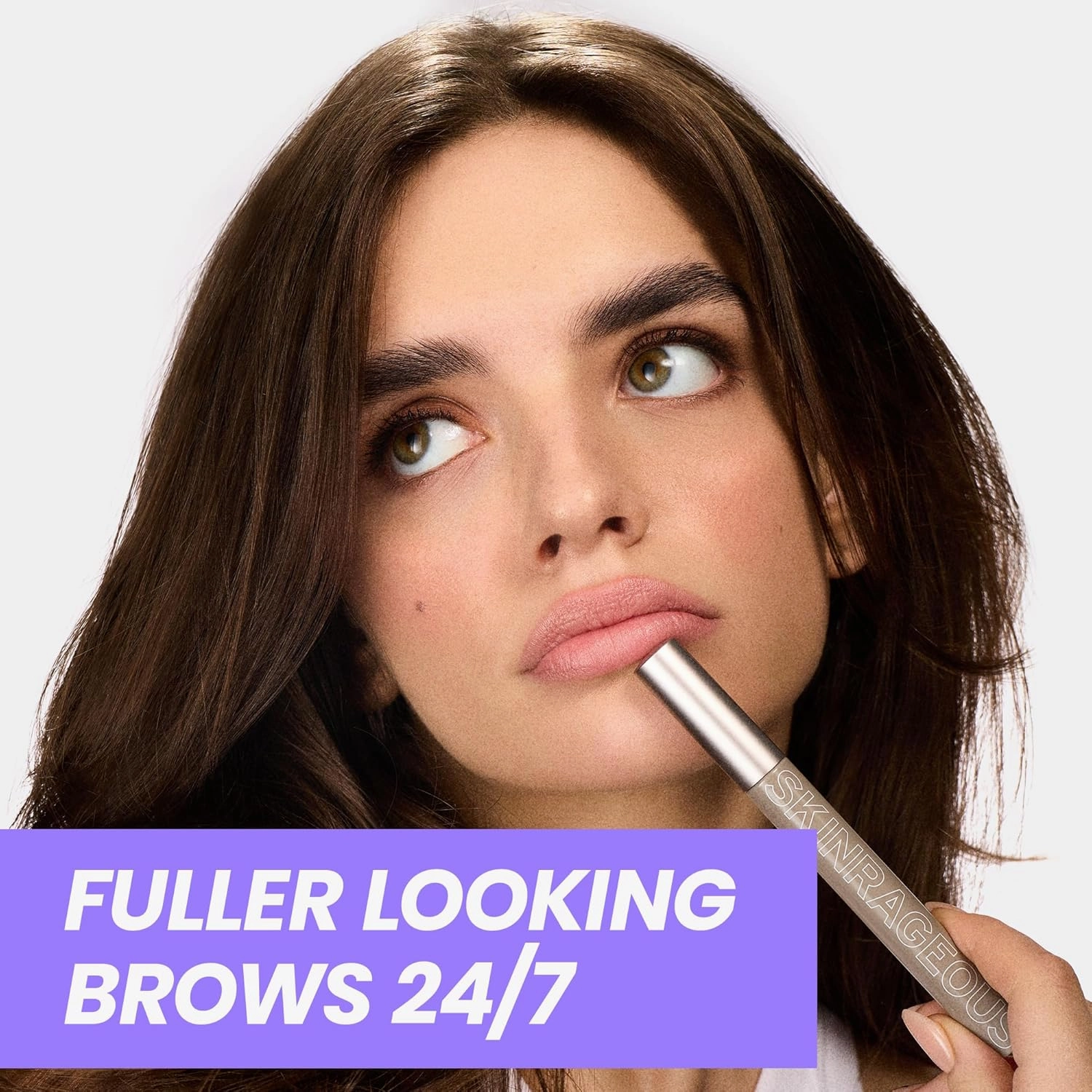 Wonderskin Brow/Do Eyebrow Gel Topper - Skinrageous All-Day Eyebrow Tint Mascara, Long-Lasting, Waterproof & Transfer-Proof Tinted Brow Gel Topper (Blonde)