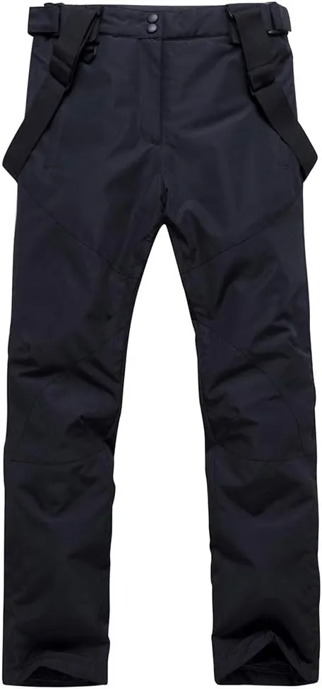 WOWULOVELY Men's Winter Snowsuit Waterproof Windproof Mountain Jacket and Pant Sets Insulated Snowboarding Skisuit