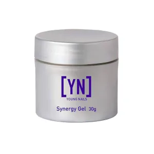 Young Nails Synergy Gel System, Building Gel - Hard Builder Gel, Superior Adhesion & Strength, Structured Nail Gel Builder - Build Gel, Pink, 30g