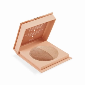 Yves Rocher Highlighter Powder – Radiant Glow, Luminous Finish, Silky Texture, Enhances Natural Beauty Women Makeup Bronze 6g / 0.21 f oz